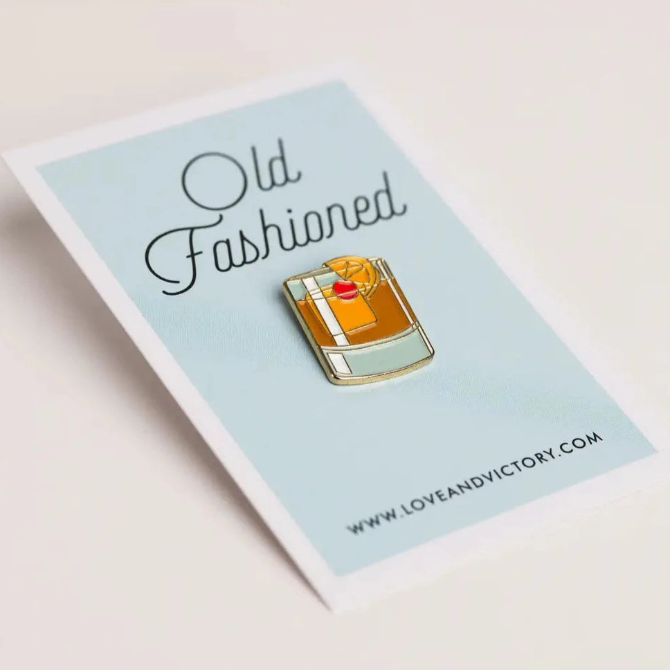 Old Fashioned Cocktail Pin