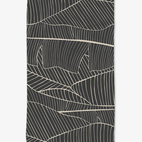 Neutral Palms Kitchen Tea Towel