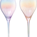 Iridescent Balloon Prosecco Glasses