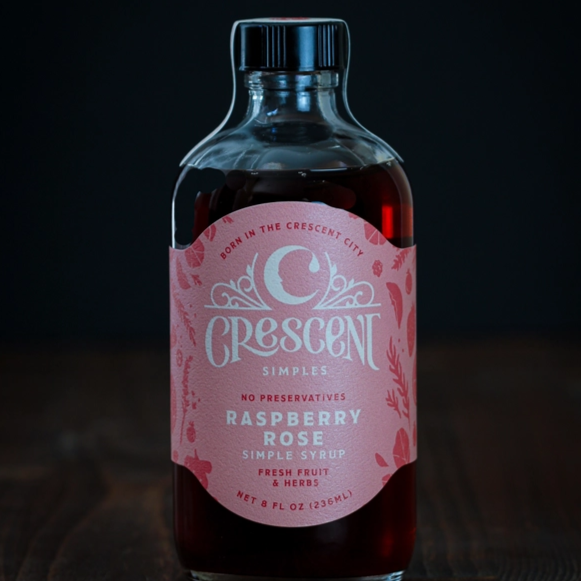Raspberry Rose Simple Syrup
