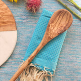 Round Handle Olive Wood Spoon