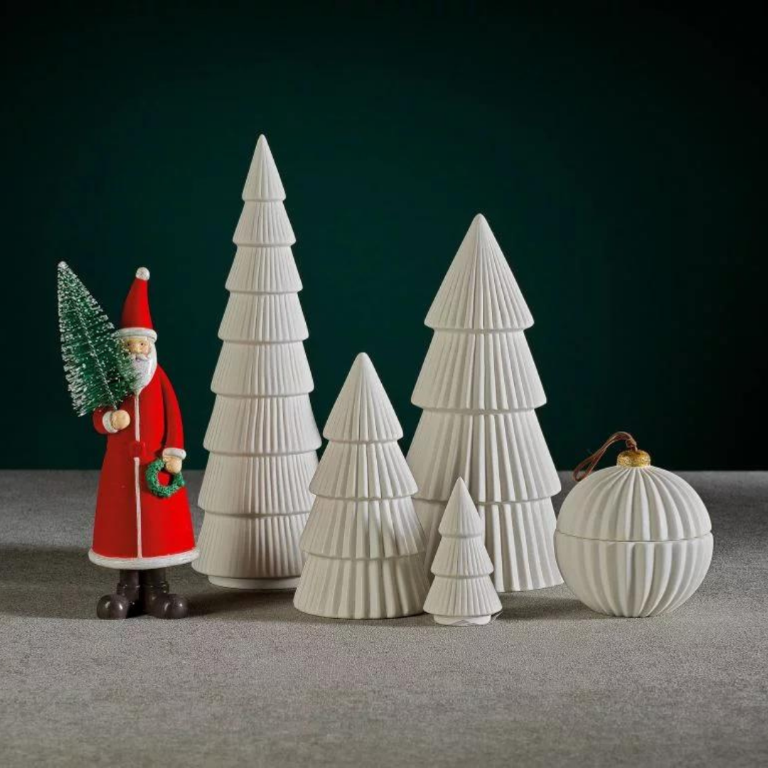 Matte White Holiday Tree