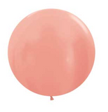 Metallic Rose Gold Balloon, 30"