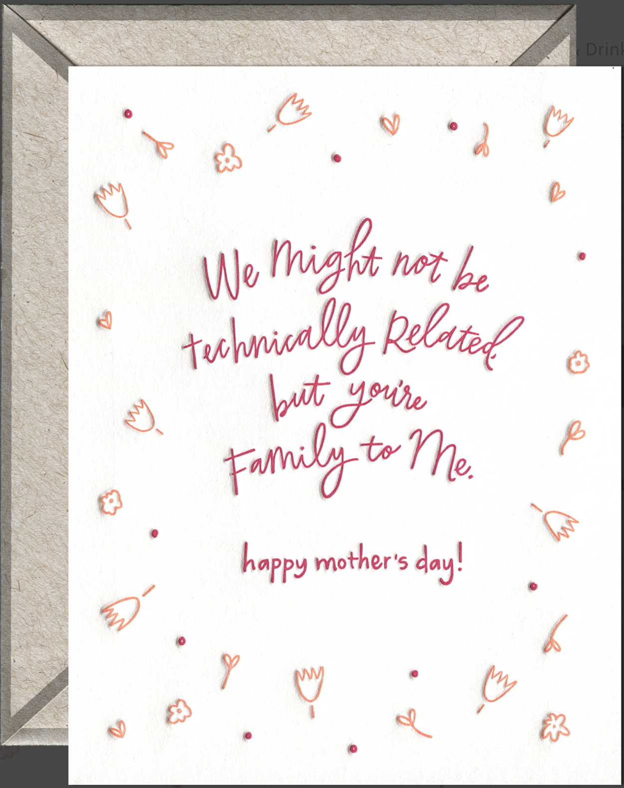 Family to Me Mother's Day Card