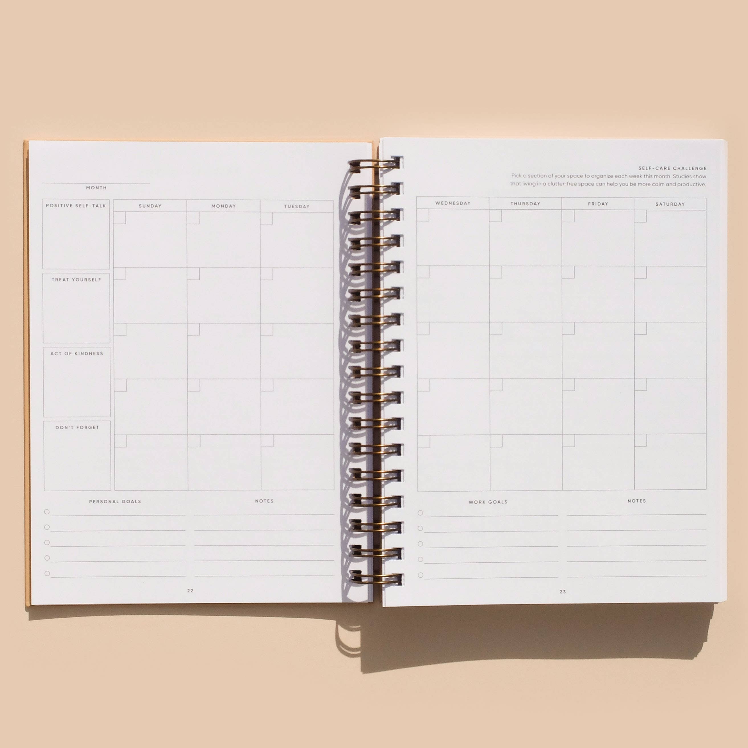 The Self Care Planner Daily Edition