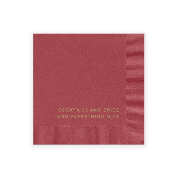 Signature Cocktail Napkins