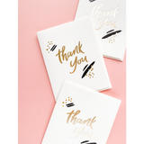 Thank You Paint - Letterpress + Foil Card