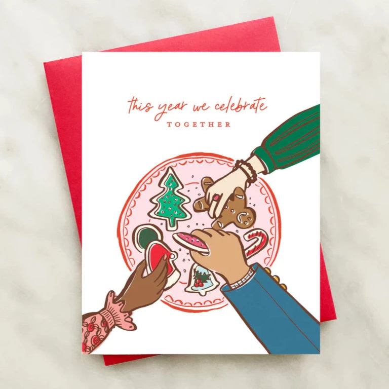 Together Christmas Cookie Card