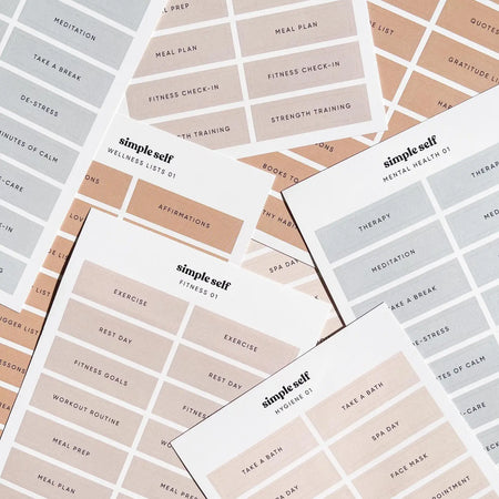 Wellness Sticker Set