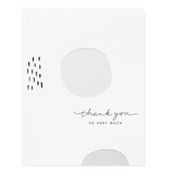 Thank You White Dots Card