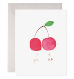 You + Me Cherries Card