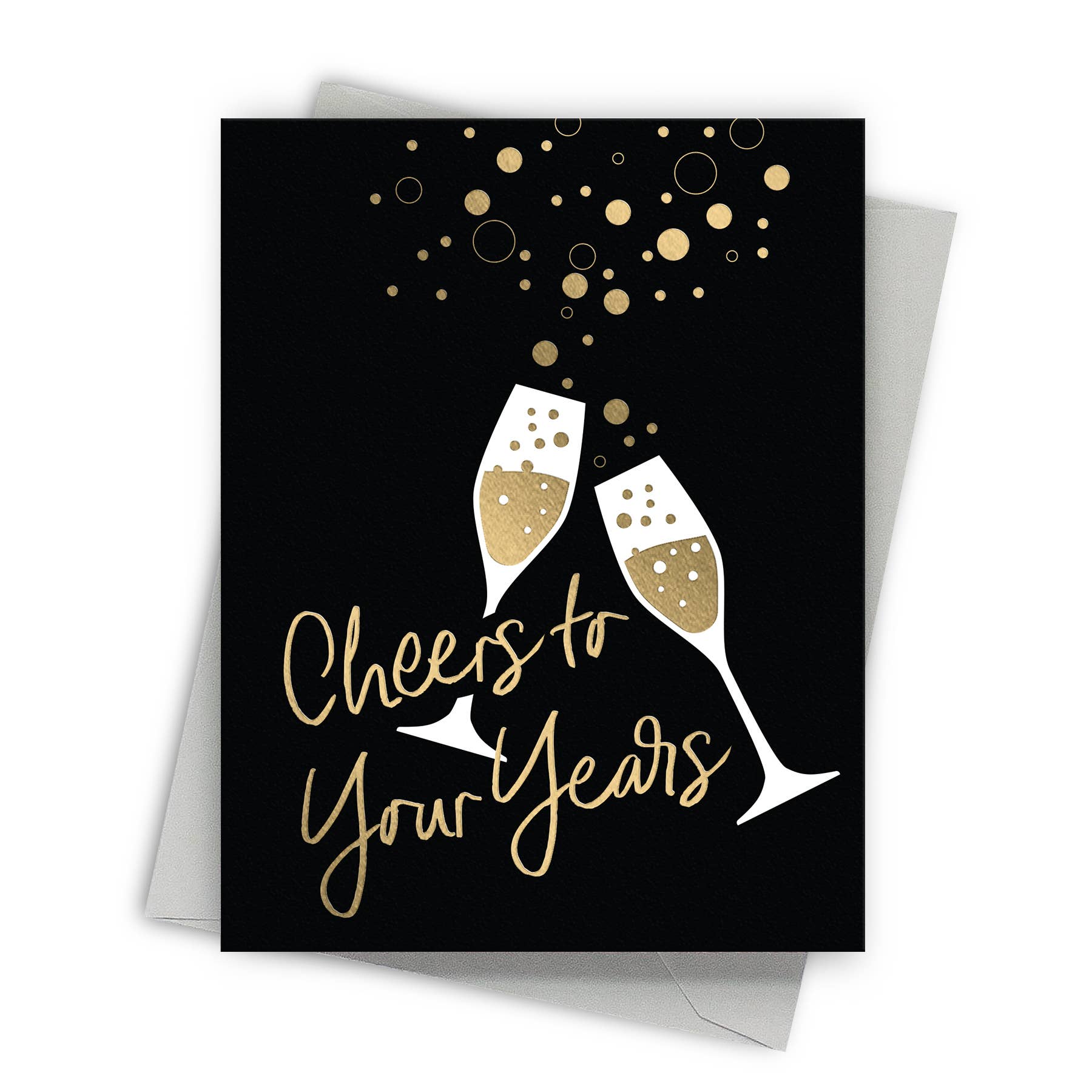 Cheers To Years Card