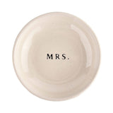 Mrs. Stoneware Jewelry Dish