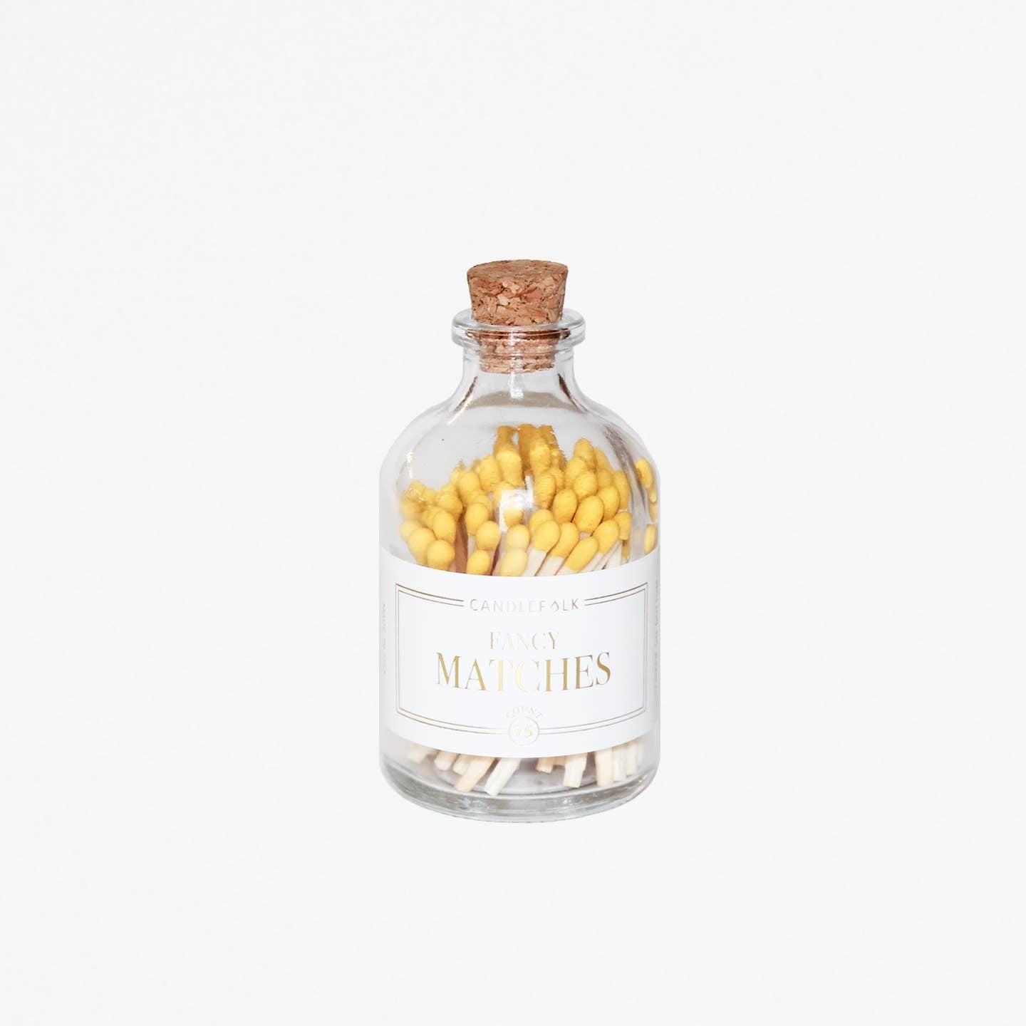 Apothecary Matches - Yellow