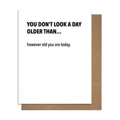 However Old Greeting Card