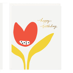 Birthday Tulip Card