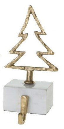 Tree Marble Stocking Holder