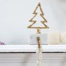 Tree Marble Stocking Holder