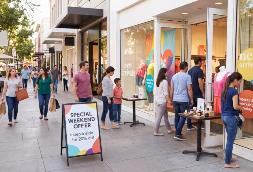 How to Increase Foot Traffic to Your Retail Store
